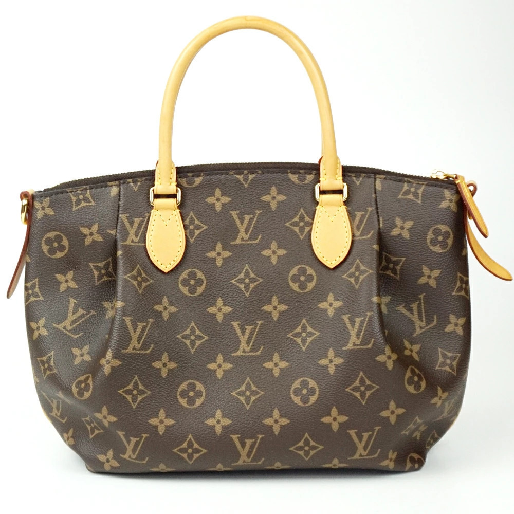 LOUIS VUITTON Turenne Monogram Canvas Brown 2way Bag Crossbody